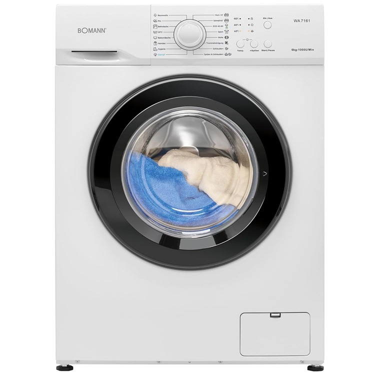 Bomann WA 7161 Waschmaschine mit LED-Kontrollanzeigen für 299,95 €